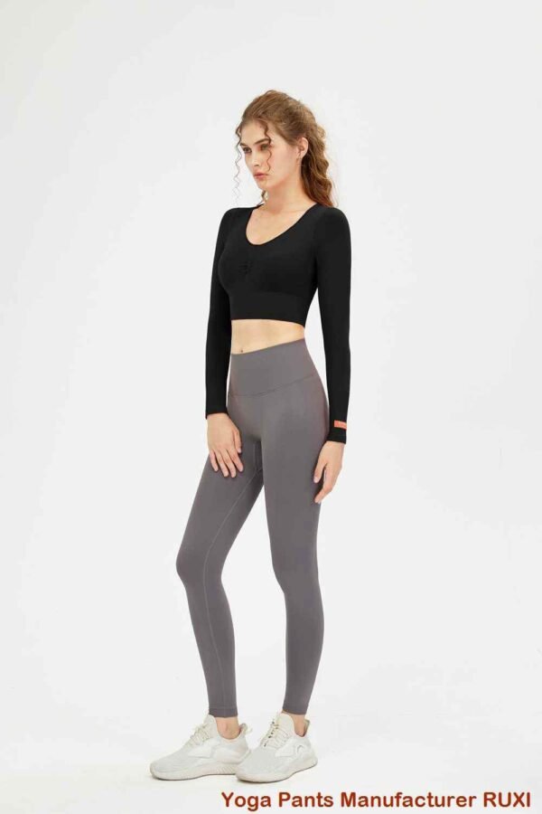 flare ribbede leggings RUXI nw480