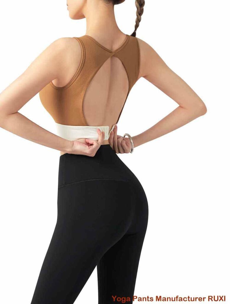 hot yoga shorts med høy midje