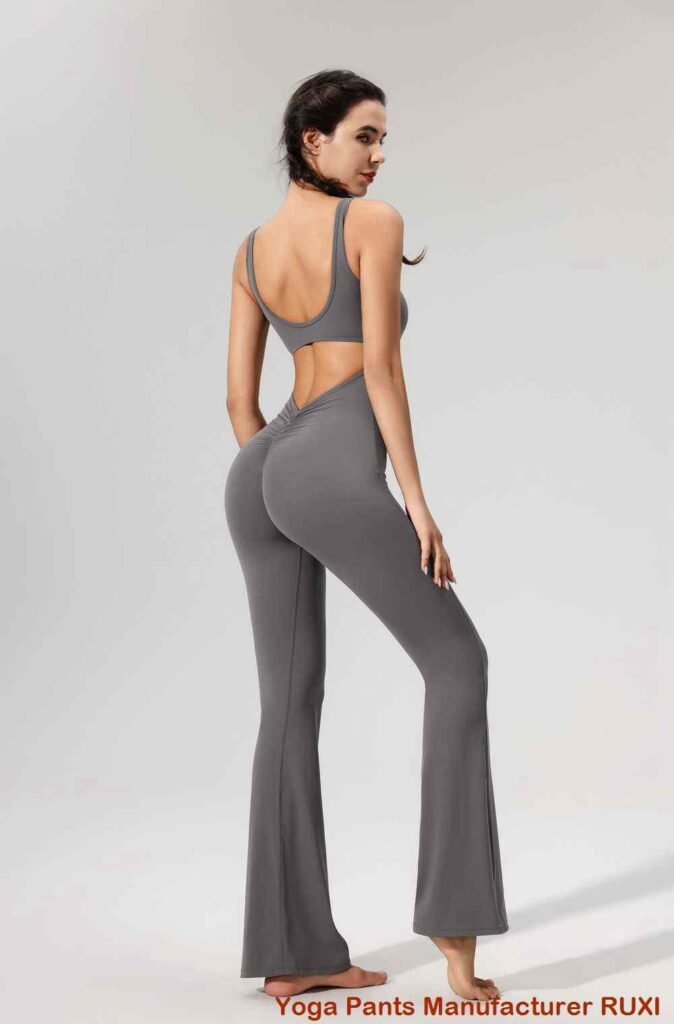 lange yogashorts med lommer RUXI