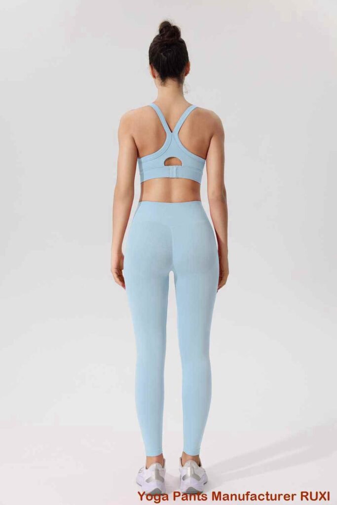 gymleggings med høy glans RUXI