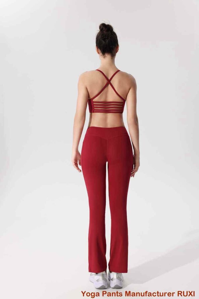 leggings med foldover flare RUXI