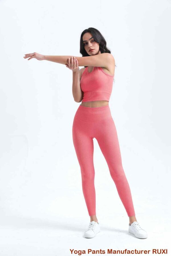 hvit yoga shorts RUXI nw221