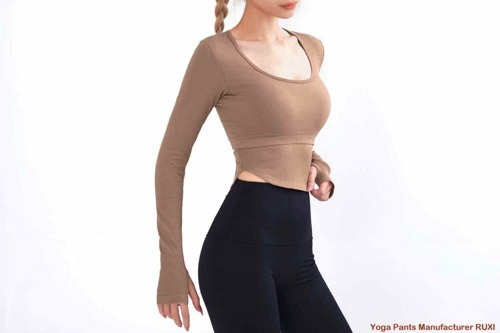 yoga topper i bomull RUXI nw755