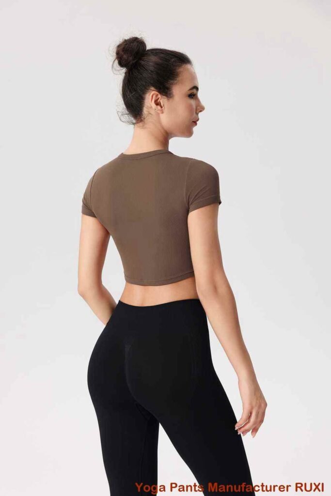 beste yogashorts med lommer RUXI