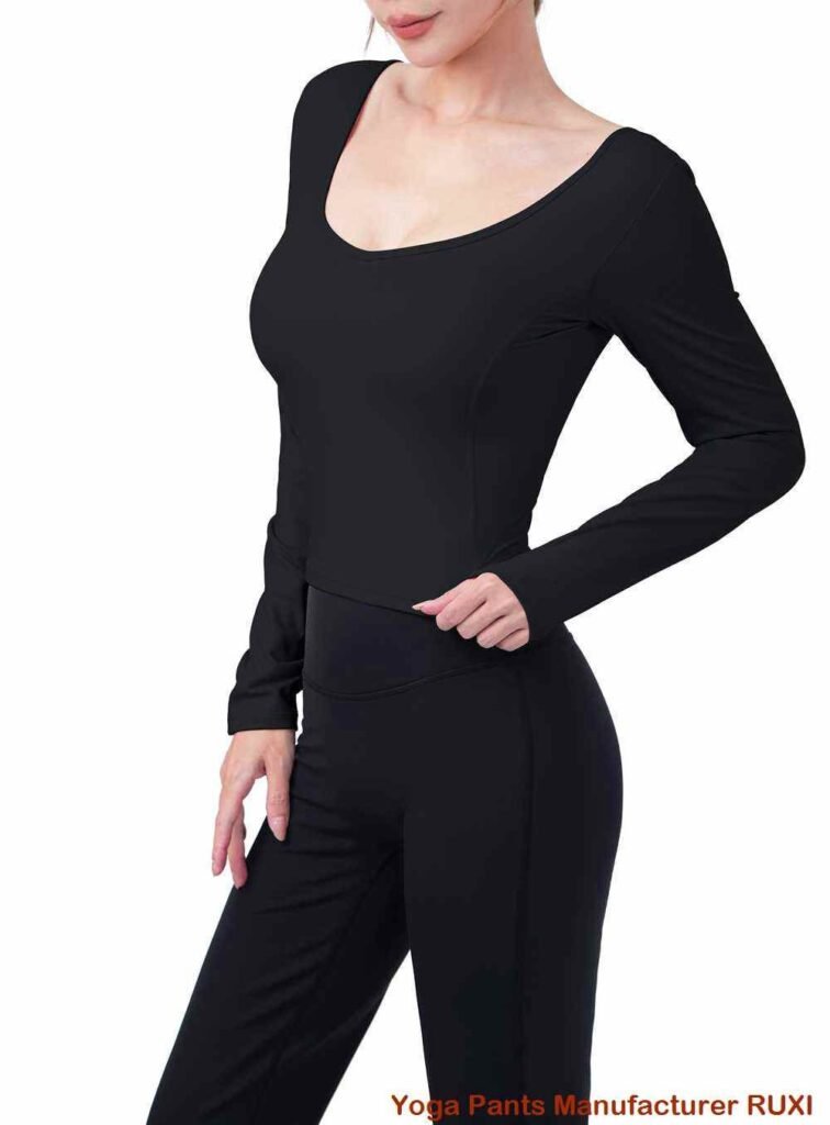 løpende spandex med lommer RUXI