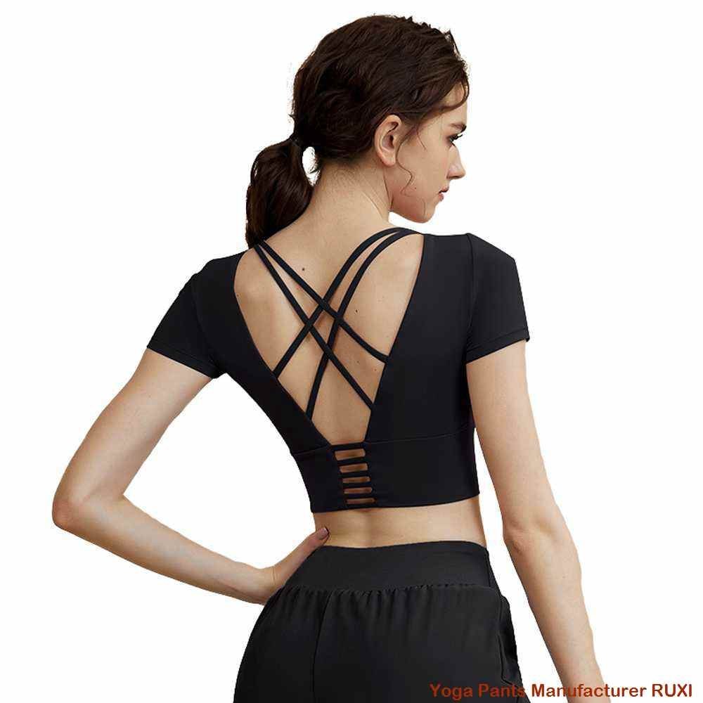 mønstrede gymshorts RUXI nw2745