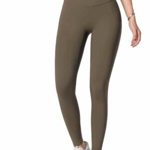 brune yogabukser med flare RUXI