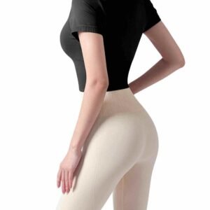 yoga bukser med lommer bootcut